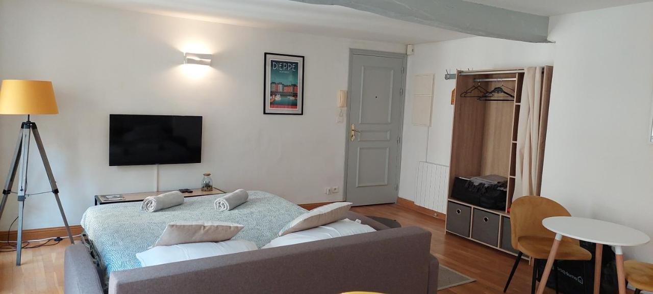 迪耶普Beau Studio Cosy Calme En Face Du Port Sur Le Quai公寓 外观 照片