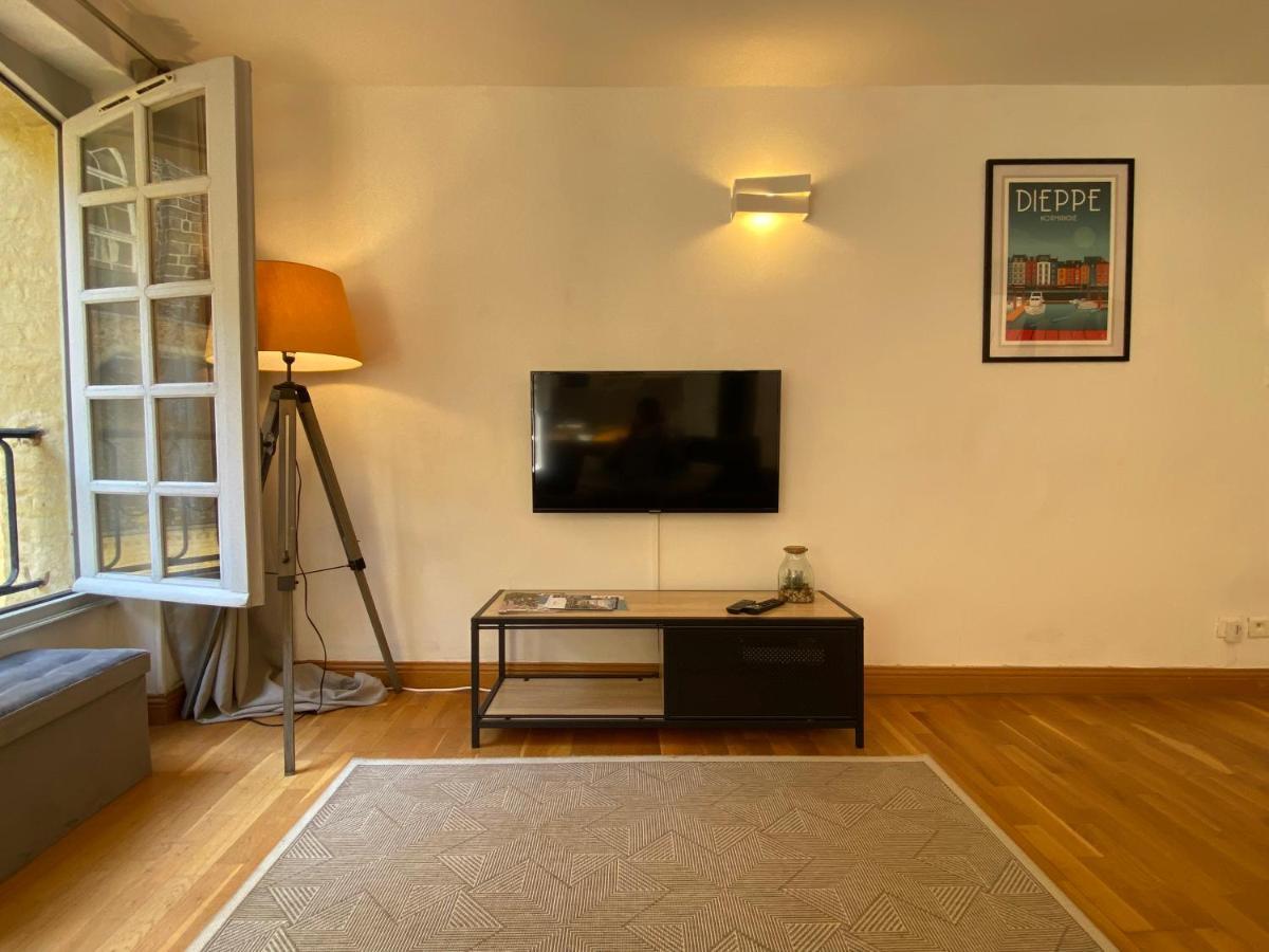 迪耶普Beau Studio Cosy Calme En Face Du Port Sur Le Quai公寓 外观 照片